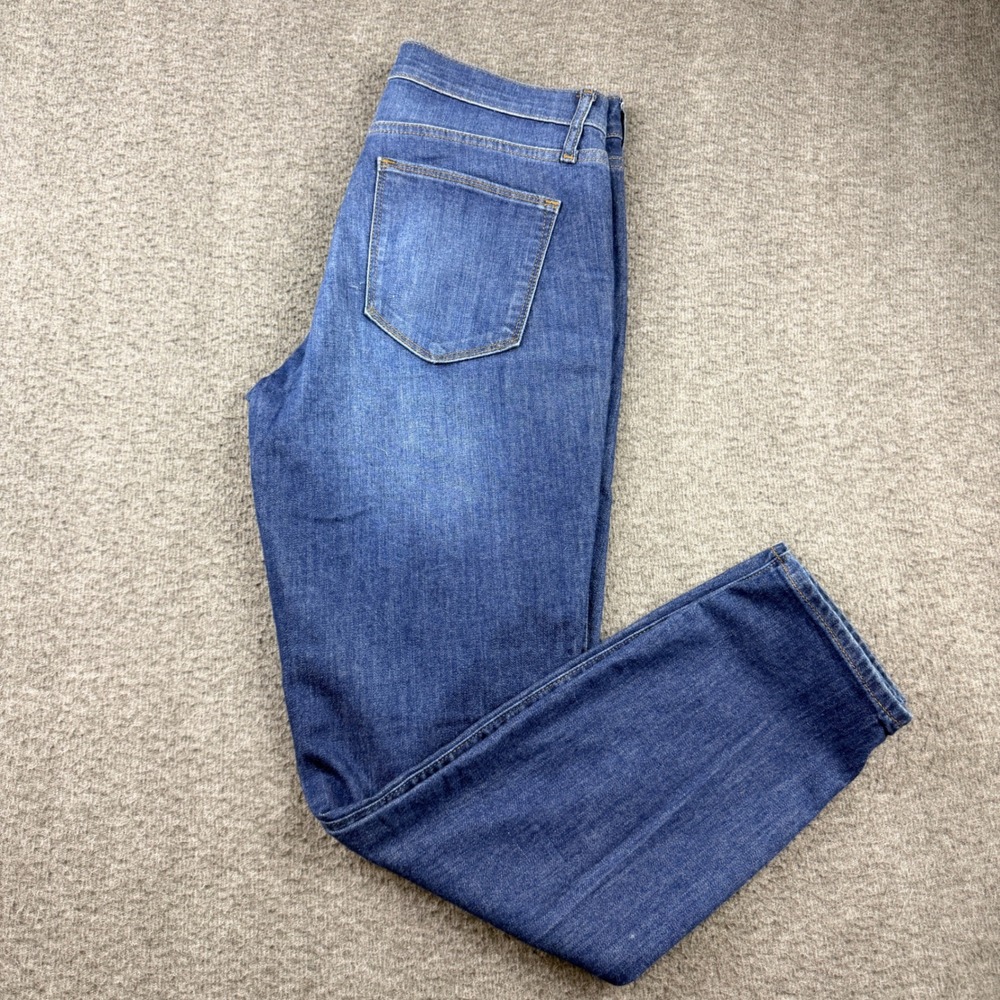 Gap True Skinny Jeans Women's 28 Blue Mid Wash Denim Stretch Pants